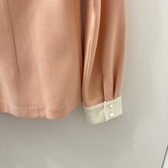 NWOT Pink Cotton Dress Shirt/Blouse - Picture 4 of 4